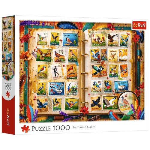 Пазл Trefl Коллекция марок, 1000 элементов (5900511109795) – Trefl