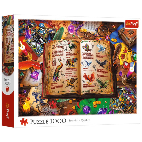 Пазл Trefl Атлас фантастических птиц, 1000 элементов (5900511109801) – Trefl