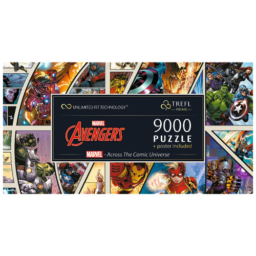 Пазл Trefl UFT Marvel Heroes, 9000 элементов (5900511810226) – Trefl (вид 3)