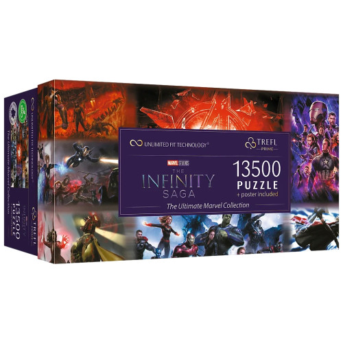 Пазл Trefl UFT Marvel Heroes Окончательная коллекция, 13500 элементов (5900511810240) – Trefl