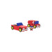Конструктор Trefl Connect Cabriolet Delivery Truck 2 в 1, 87 элементов (5900511619706) – Trefl (вид 1)