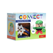 Конструктор Trefl Connect с игровой фигуркой Adi 35 деталей (5900511619812)