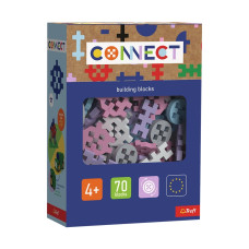 Конструктор Trefl Connect набор деталей конструктора, 70 деталей (girls) (5900511619829)