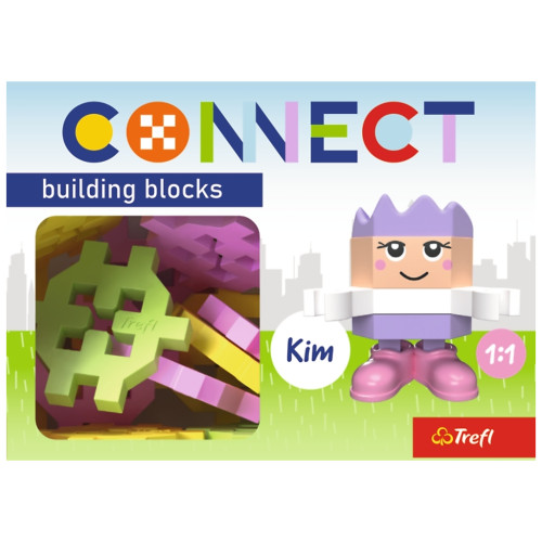 Конструктор Trefl Connect с игровой фигуркой Kim 35 деталей (5900511620030) – Trefl (вид 4)