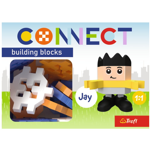 Конструктор Trefl Connect с игровой фигуркой Jay 35 деталей (5900511620061) – Trefl (вид 4)