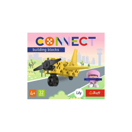 Конструктор Trefl Connect Самолет 32 детали (5900511620429) – Trefl (вид 4)