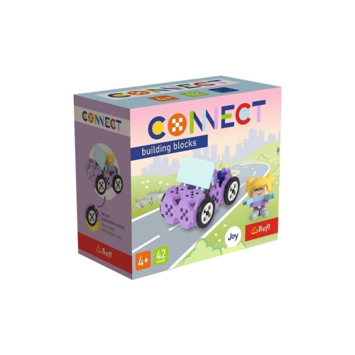 Конструктор Trefl Connect Машина 42 детали (5900511620436) – Trefl