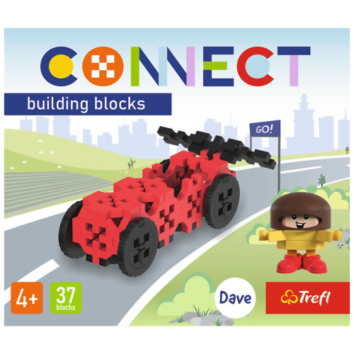 Конструктор Trefl Connect Гоночная машина 37 деталей (5900511620450) – Trefl (вид 4)