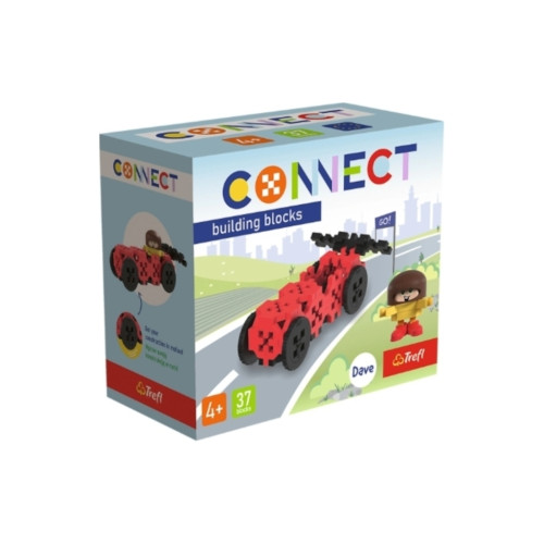Конструктор Trefl Connect Гоночная машина 37 деталей (5900511620450) – Trefl
