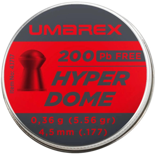 Пульки Umarex Hyperdome 4,5 мм 0,36 г 200 шт (4.1717) – Umarex