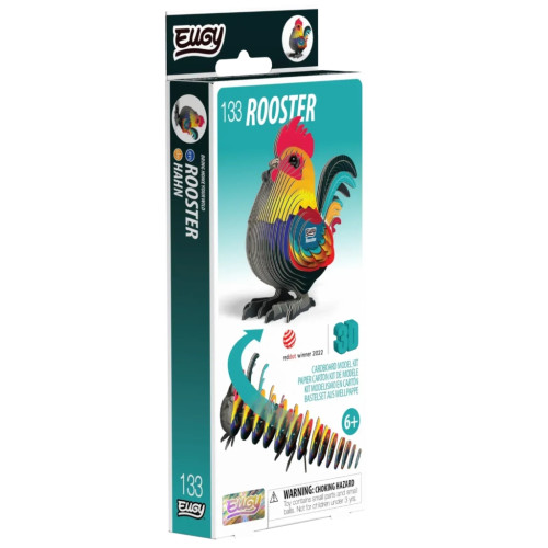 Пазл Eugy 3D Зоопарк Петух (XEG-133) – Eugy