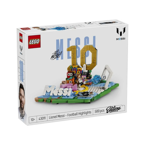Конструктор LEGO Editions Football Лионель Месси — лучшие моменты футбольных матчей (43011) – LEGO