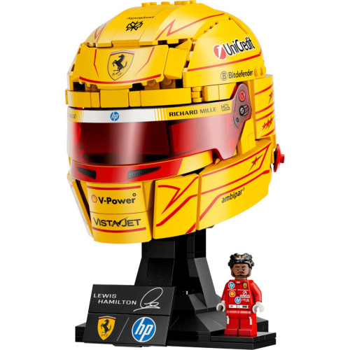 Конструктор LEGO Editions Formula 1 Шлем Льюиса Гамильтона из команды Scuderia Ferrari HP (43022-) – LEGO (вид 1)