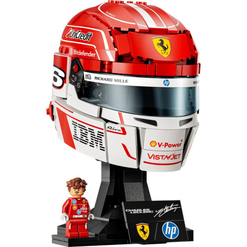 Конструктор LEGO Editions Formula 1 Шлем Шарля Леклера из команды Scuderia Ferrari HP (43014) – LEGO (вид 1)