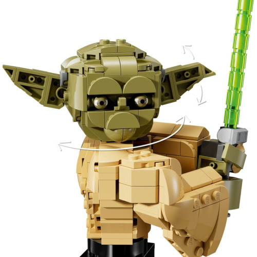 Конструктор LEGO Star Wars Бюст Йоды (75438) – LEGO (вид 4)
