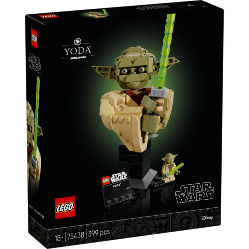 Конструктор LEGO Star Wars Бюст Йоды (75438) – LEGO
