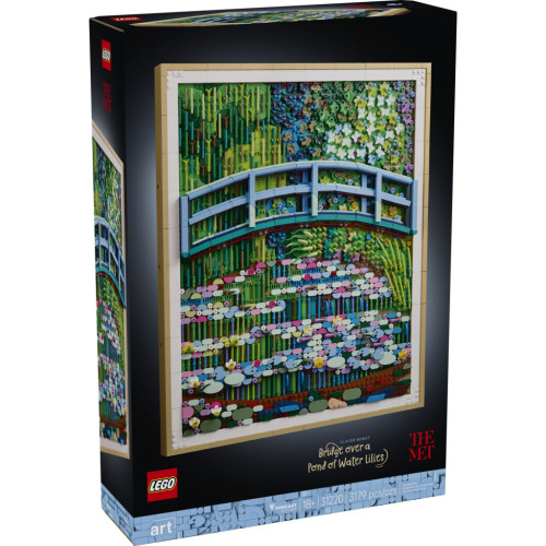 Конструктор LEGO ART «Міст над ставком із лататтям» Клода Моне (31220) – LEGO