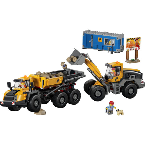 Конструктор LEGO City Самосвал и фронтальный ковшовой погрузчик (60494) – LEGO (вид 1)