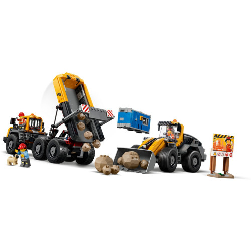 Конструктор LEGO City Самосвал и фронтальный ковшовой погрузчик (60494) – LEGO (вид 2)