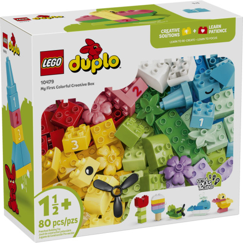 Конструктор LEGO DUPLO Коробка кубиков для ярких творческих сборников (10479) – LEGO