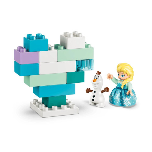 Конструктор LEGO DUPLO Коробка для творческого конструирования «Ледяное сердце» с Эльзой и Олафом (10462) – LEGO (вид 2)