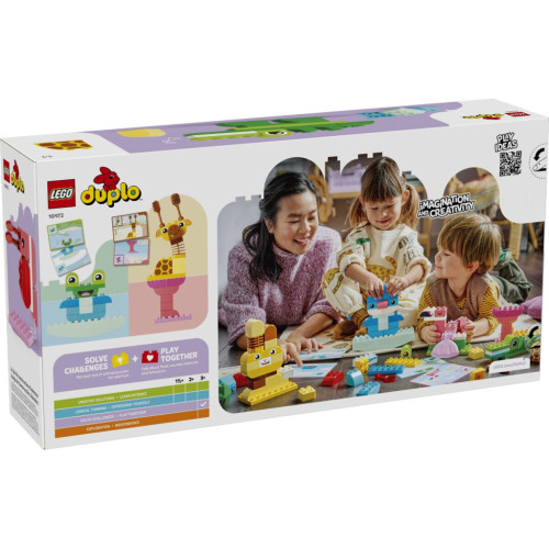 Конструктор LEGO DUPLO Игра по строительству животных (10472) – LEGO