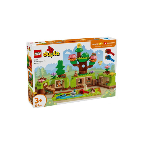 Конструктор LEGO DUPLO Лес открытий с дикими животными (10480) – LEGO