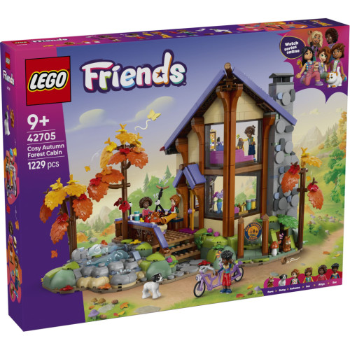 Конструктор LEGO Friends Уютный лесной домик для осеннего отдыха (42705) – LEGO