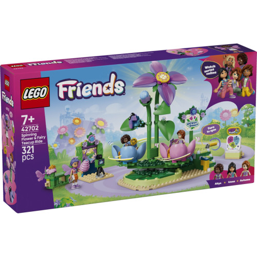 Конструктор LEGO Friends Карусель с цветами и чашками и сказочная фотобудка (42702) – LEGO