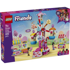 Конструктор LEGO Friends Колесо обзора с конфетами и капкейками (42700)