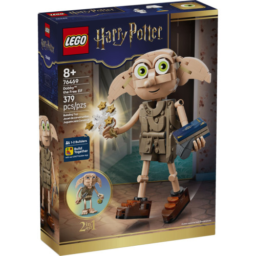 Конструктор LEGO Harry Potter Добби, свободный эльф (76469) – LEGO