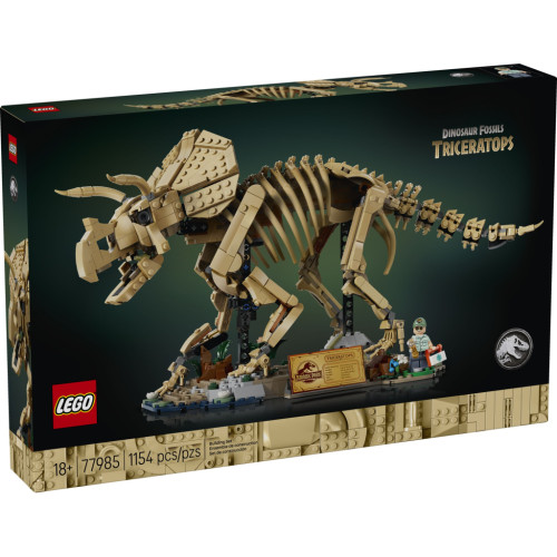 Конструктор LEGO Jurassic Park Окаменелости динозавров: Трицератопс (77985) – LEGO