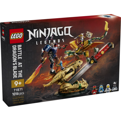 Конструктор LEGO NINJAGO Битва у черепа Дракона с мечом (71871) – LEGO (вид 4)
