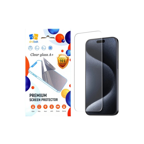 Скло захисне Drobak Clear glass A+ Apple iPhone 17 Air (151576) – Drobak