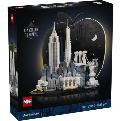 Конструктор LEGO Architecture Нью-Йорк – «Большое яблоко» (21066) – LEGO