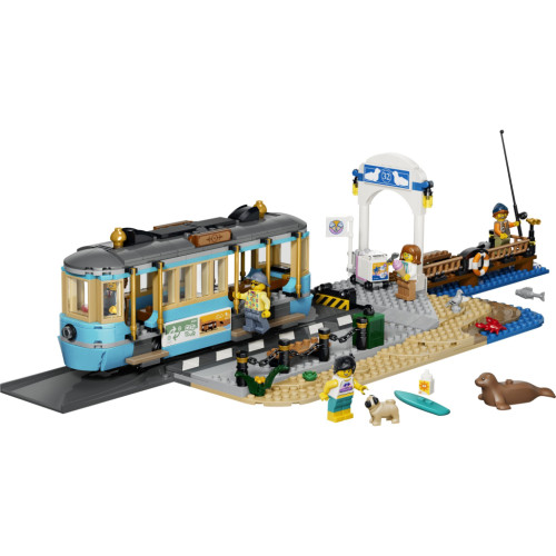 Конструктор LEGO City Классический трамвай к пляжу (60506) – LEGO (вид 1)