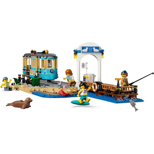 Конструктор LEGO City Классический трамвай к пляжу (60506) – LEGO (вид 2)