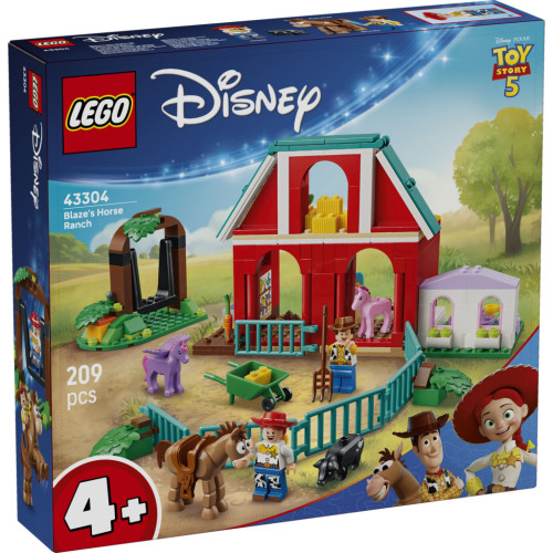 Конструктор LEGO Disney and Pixar Toy Story 5 Конное ранчо Блэйза (43304) – LEGO