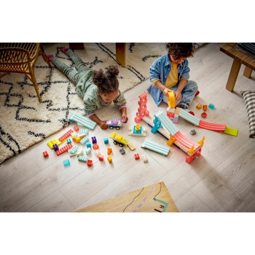 Конструктор LEGO DUPLO 3 в 1 Интересные горки и трамплины с автомобилями (10478) – LEGO (вид 3)