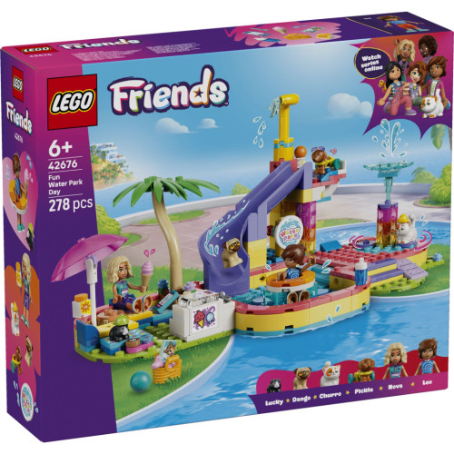 Конструктор LEGO Friends Веселый день в аквапарке (42676) – LEGO