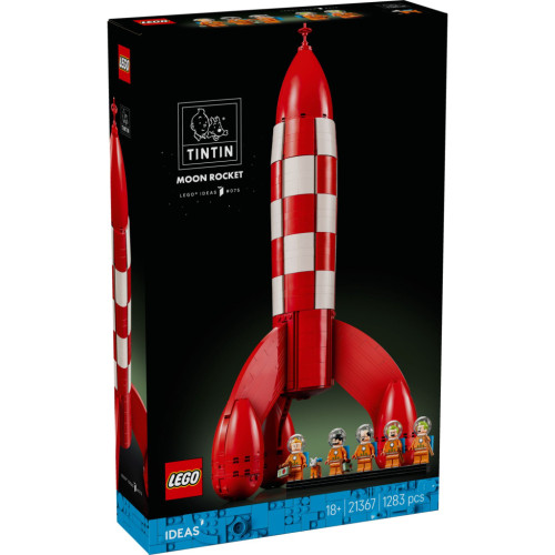 Конструктор LEGO Ideas Лунная ракета TINTIN (21367) – LEGO