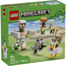 Конструктор LEGO Minecraft Куриный Жокей: атака в пустыне (21592)