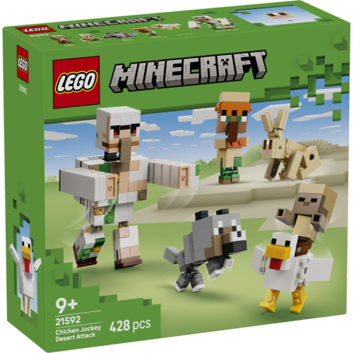 Конструктор LEGO Minecraft Куриный Жокей: атака в пустыне (21592) – LEGO