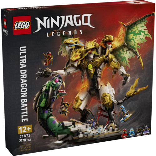 Конструктор LEGO NINJAGO Битва Ультрадракона (71872) – LEGO