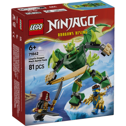 Конструктор LEGO NINJAGO Боевой набор работа Дракона Ллойда (71862) – LEGO