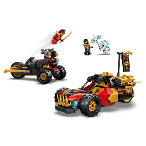 Конструктор LEGO NINJAGO Комбинированные транспортные средства Кая и Коула (71864) – LEGO (вид 1)