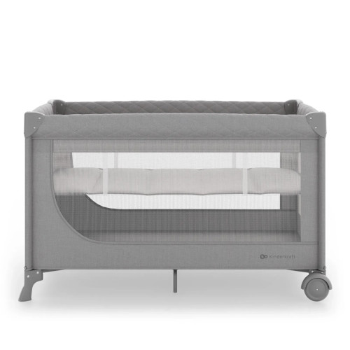 Детский манеж Kinderkraft Leody Up Grey (5902533930159) – Kinderkraft