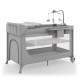 Детский манеж Kinderkraft с пеленатором Leody Up Grey (5902533930135)