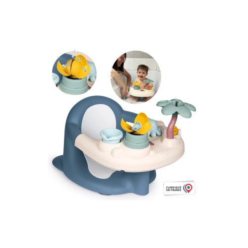 Сиденье для ванны Smoby Little Водяні розваги 2 в 1 з функціональною ігровою панеллю (7600140408) – Smoby (вид 1)