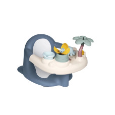 Сиденье для ванны Smoby Little Водяні розваги 2 в 1 з функціональною ігровою панеллю (7600140408)